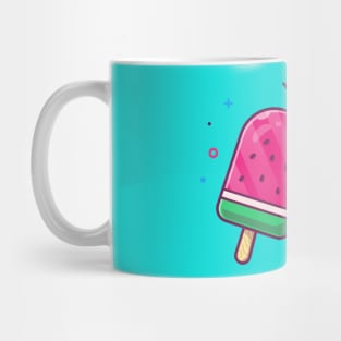 Watermelon Popsicle Cartoon Mug